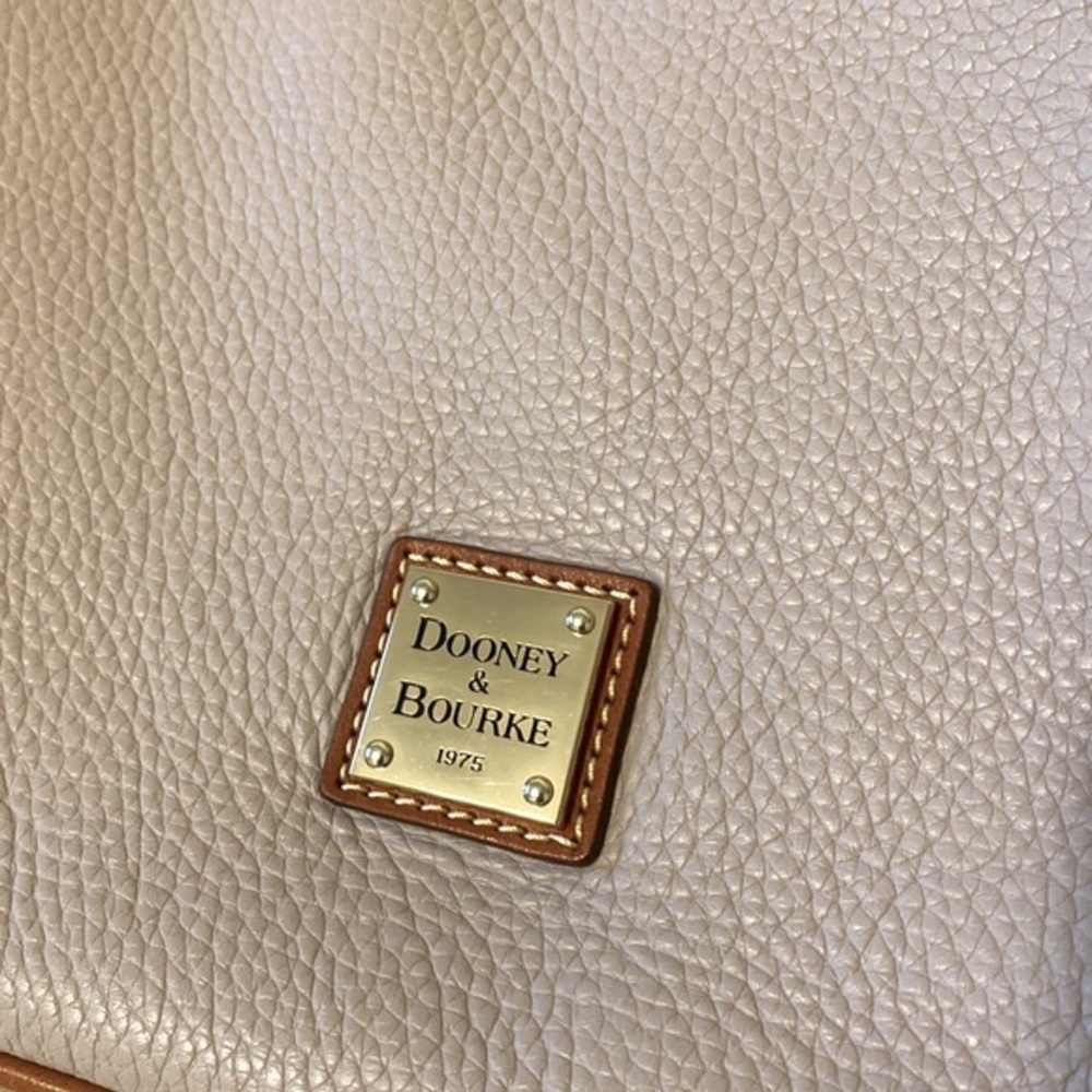 Dooney and Burke pebble leather bag